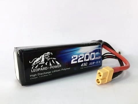 Leopard Power lipo battery 2200 45C 3S